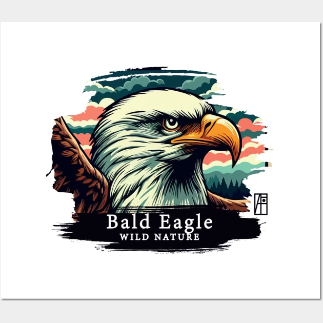 Bald Eagle - WILD NATURE - BALD EAGLE -2 Wall Art by ArtProjectShop